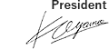 President Kazuya Oyama